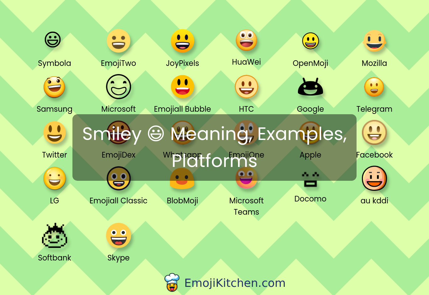 😃 smiley emoji meaning, info, stats - EmojiKitchen