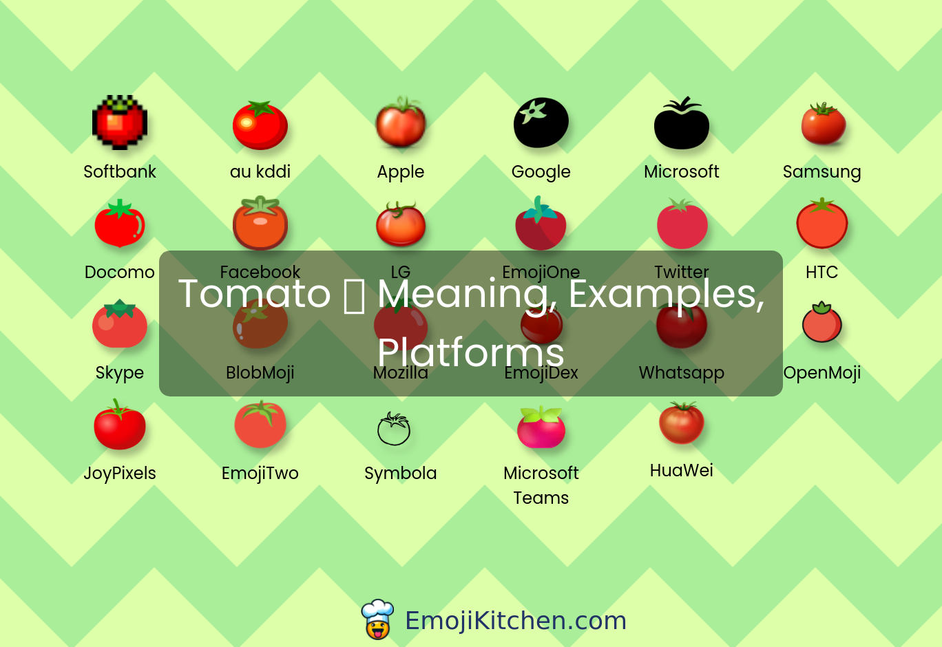 🍅 tomato emoji meaning, info, stats - EmojiKitchen