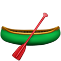 canoe on platform Apple