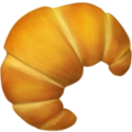 croissant on platform Apple