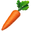 carrot on platform Apple
