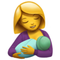 breast-feeding on platform Apple