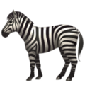 zebra on platform Apple
