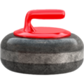 curling stone on platform Apple