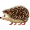 hedgehog on platform Apple
