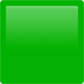 green square on platform Apple