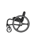 manual wheelchair on platform Apple