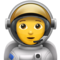 astronaut on platform Apple
