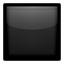 black large square on platform Apple