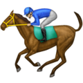 horse racing on platform Apple