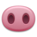 pig nose on platform Apple