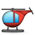 helicopter on platform Apple