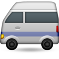 minibus on platform Apple