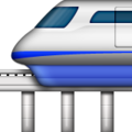 monorail on platform Apple
