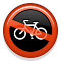 no bicycles on platform Apple