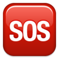 sos on platform Apple