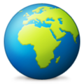 earth africa on platform Apple