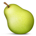 pear on platform Apple