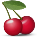 cherries on platform Apple