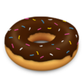 doughnut on platform Apple