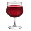 wine glass on platform Apple