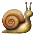 snail on platform Apple
