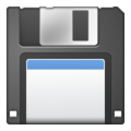 floppy disk on platform Apple