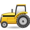tractor on platform Apple