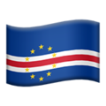 flag: Cape Verde on platform Apple