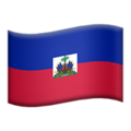 flag: Haiti on platform Apple
