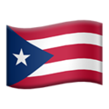 flag: Puerto Rico on platform Apple