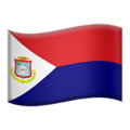 flag: Sint Maarten on platform Apple