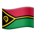 flag: Vanuatu on platform Apple