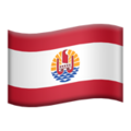 flag: French Polynesia on platform Apple