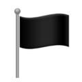 black flag on platform Apple