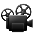 film projector on platform Apple