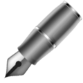 fountain pen on platform Apple