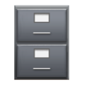 file cabinet on platform Apple