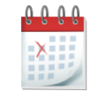 spiral calendar on platform Apple