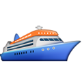 passenger ship on platform Apple