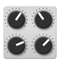 control knobs on platform Apple