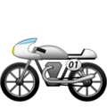racing motorcycle on platform Apple