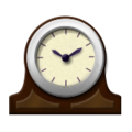 mantelpiece clock on platform Apple