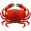 crab on platform Apple