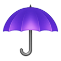 umbrella on platform Apple