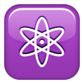 atom symbol on platform Apple