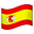 flag: Spain on platform Apple
