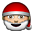 Santa Claus on platform Apple