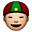 person with skullcap on platform Apple