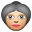 old woman on platform Apple